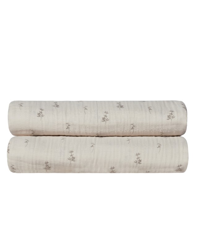 LUMA A KING SIZED MUSLIN BLANKET