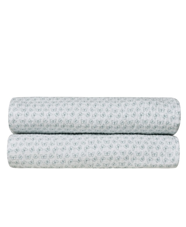 EVANTHIA 02A ΚΟΥΒΕΡΤΑ ΜΟΝΗ MUSLIN