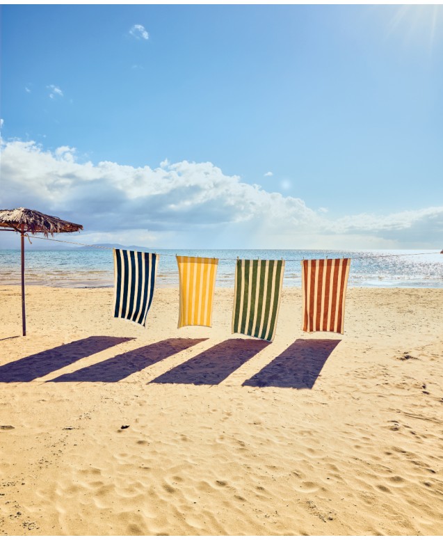 PUERTO 01 VELOUR BEACH TOWEL