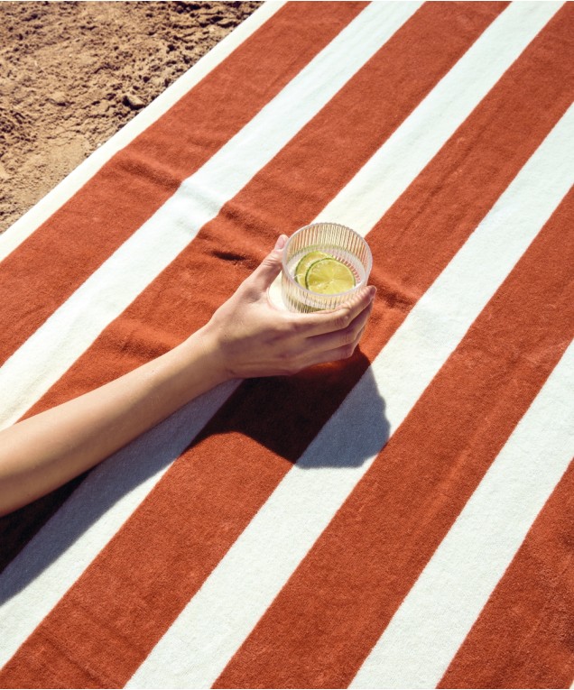 PUERTO 06 VELOUR BEACH TOWEL