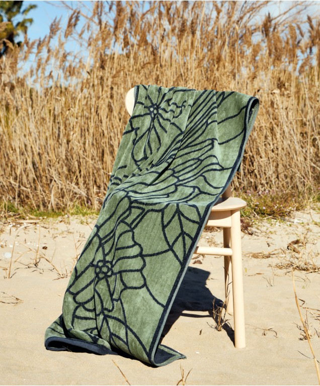 PINAMAR VELOUR BEACH TOWEL