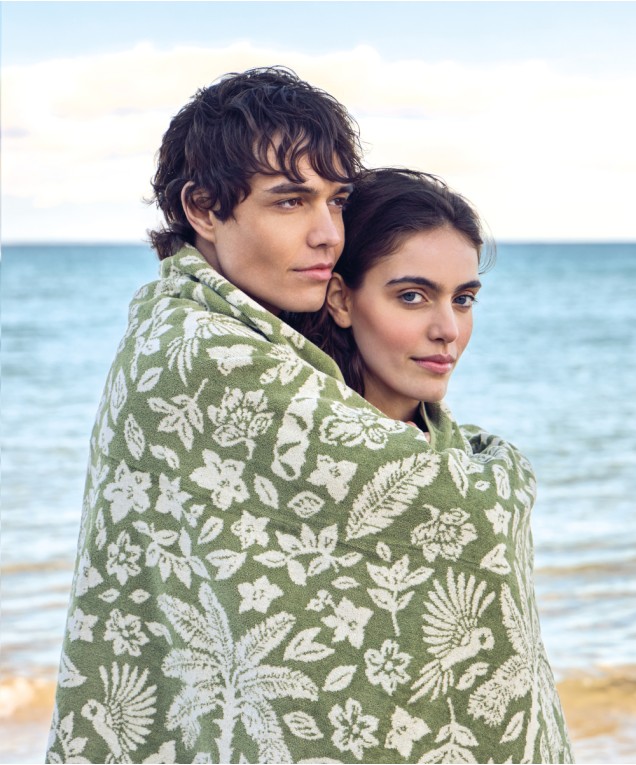 MARUBRA VELOUR BEACH TOWEL