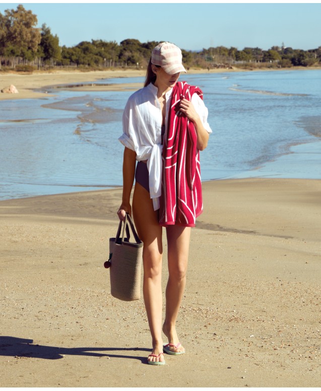 GALEON VELOUR BEACH TOWEL