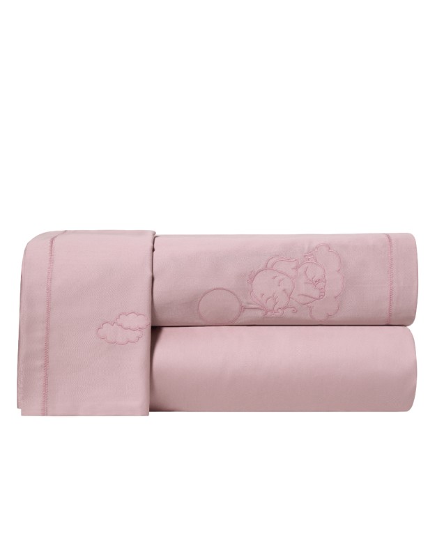 COCOON 14  BABY SHEETS WITH EMBROIDERY 3PCS SET