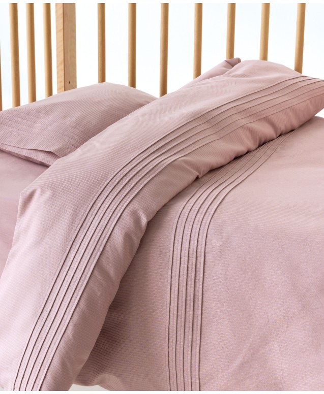 WHISPER 14  DUVET COVER WHIT PLEATS 2 PCS SET