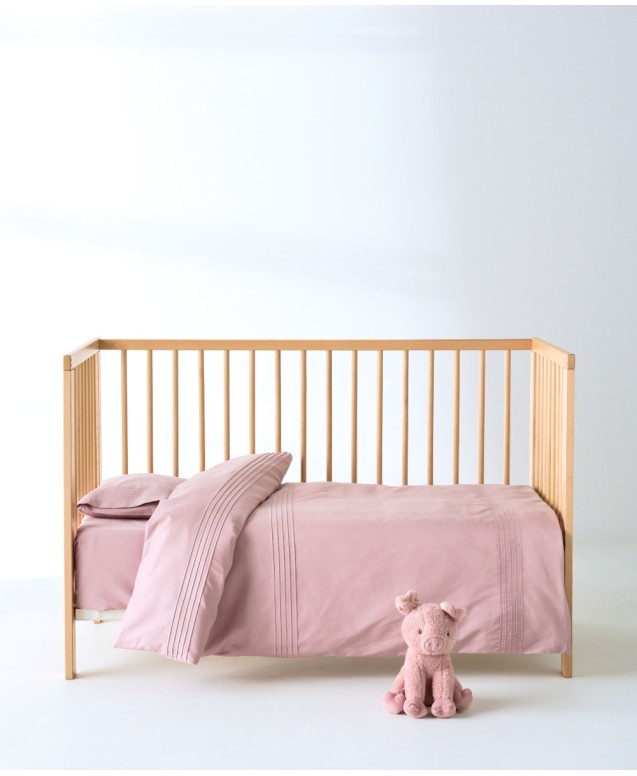 WHISPER 14  DUVET COVER WHIT PLEATS 2 PCS SET