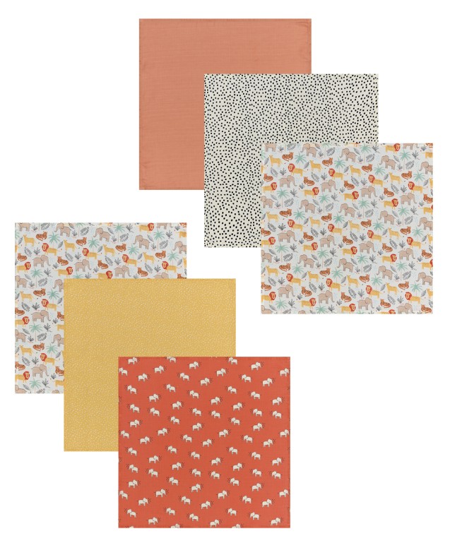 YN 25 MUSLIN B ΠΑΝΕΣ ΑΓΚΑΛΙΑΣ ΣΕΤ 6 ΤΕΜ