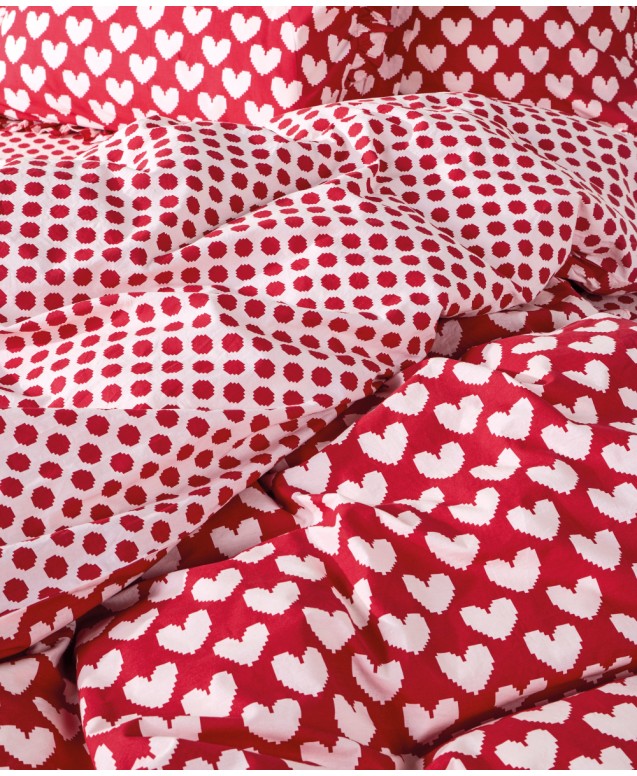 LOLA SEMIDOUBLE SIZE DUVET COVER 2PCS SET