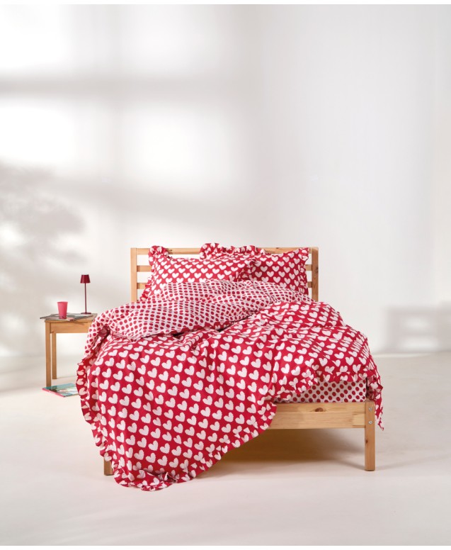 LOLA SINGLE SIZE DUVET COVER 2PCS SET
