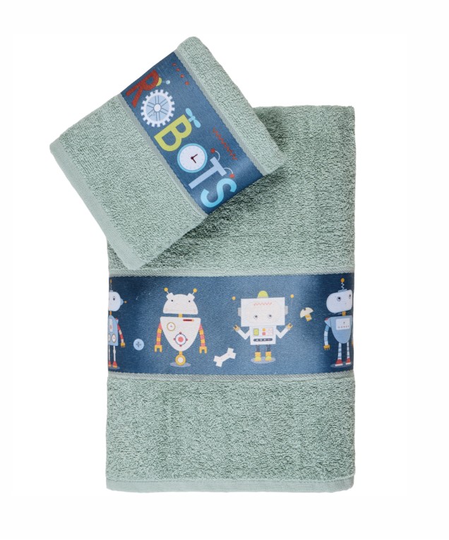 STEVIE TOWELS 2PCS SET (BODY- FACE)