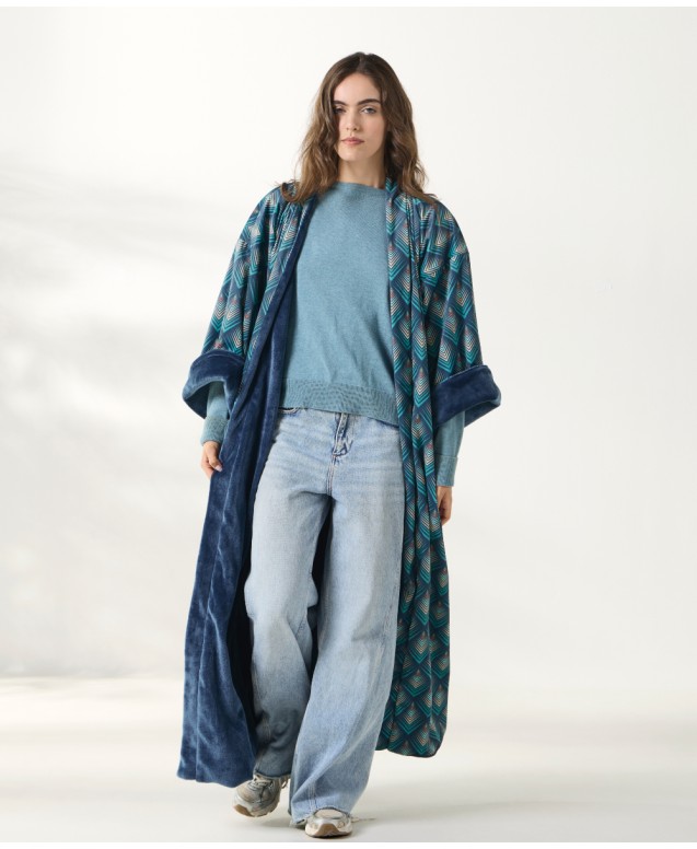 LADON 02 KIMONO ΒΕΛΟΥΤΕ LOUNGEWEAR