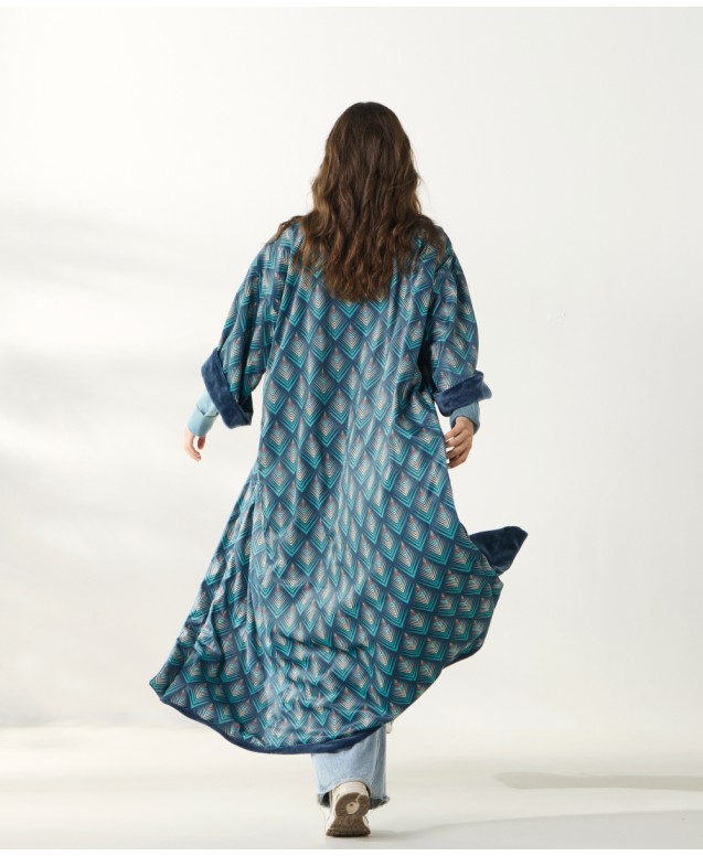LADON 02 KIMONO ΒΕΛΟΥΤΕ LOUNGEWEAR