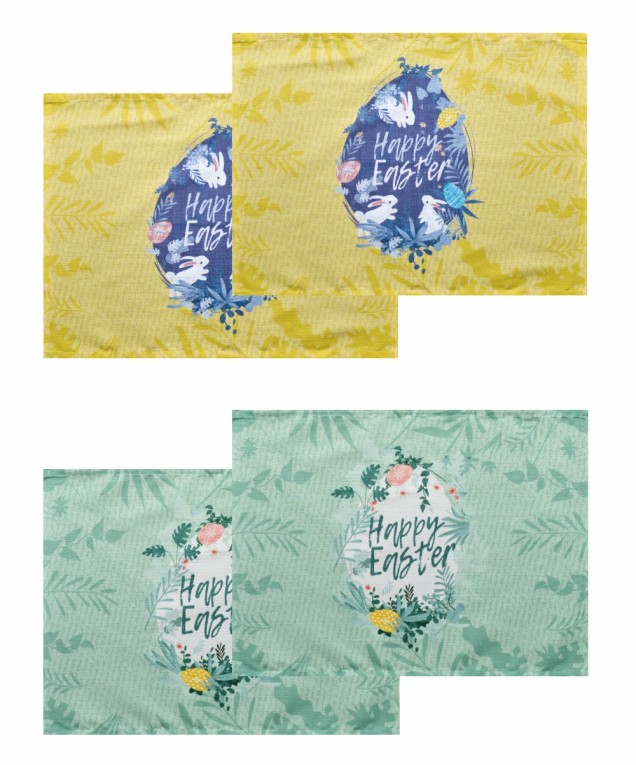 EASTER 24 04 PLACEMAT 4PCS SET  EASTER