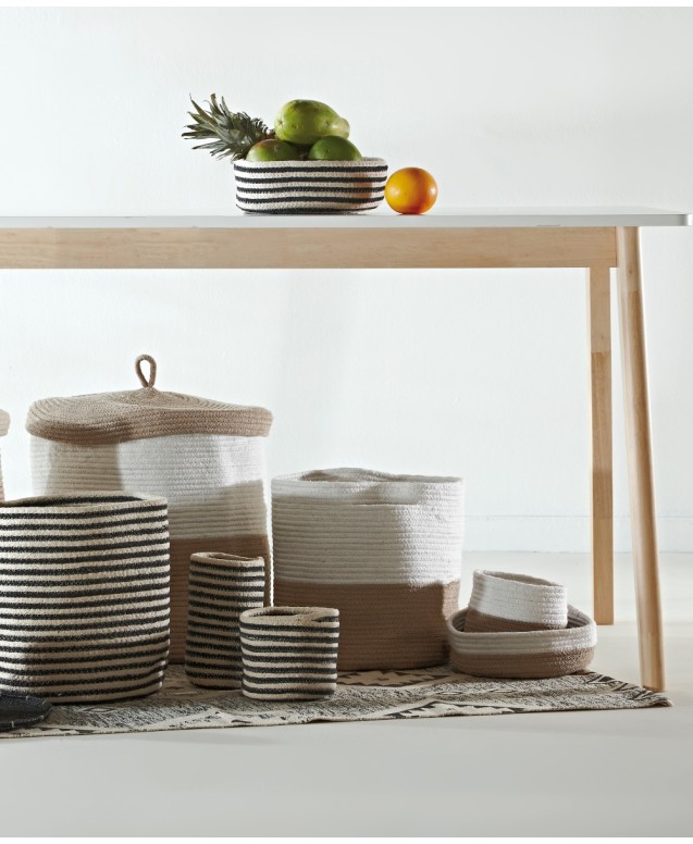 CESTINO 224 BASKET WITH LID 40Χ40Χ45cm.