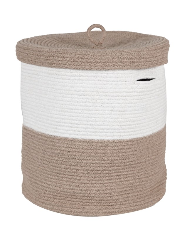 CESTINO 224 BASKET WITH LID 40Χ40Χ45cm.