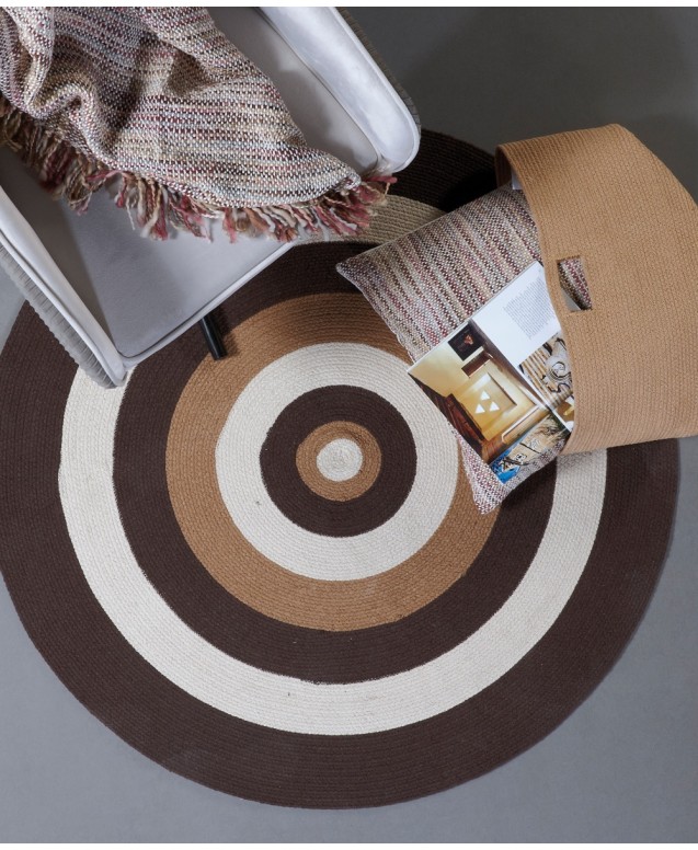 JAKE 04 ROUND RUG DIAM. 120cm.  rugs