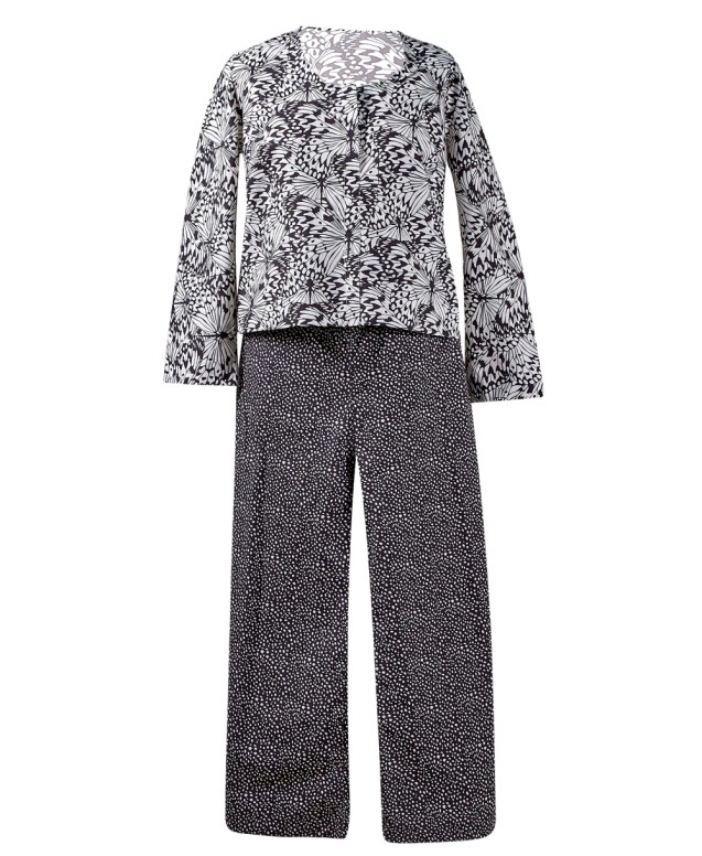 GRACY 30 ΣΕΤ 2 ΤΕΜ  ΠΑΝΤΕΛΟΝΑ & ΜΠΛΟΥΖΑ LOUNGEWEAR