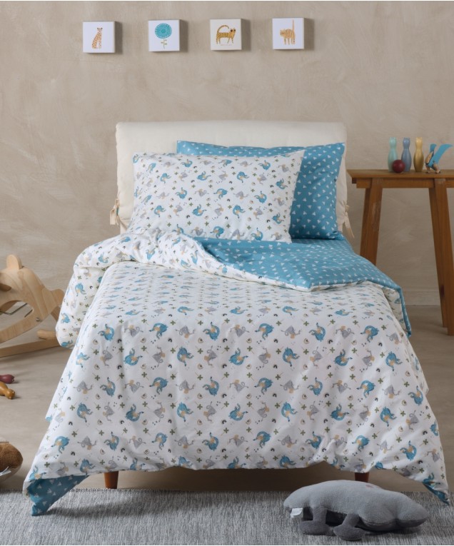 MESMER ΠΑΠΛΩΜΑΤΟΘΗΚΗ.ΜΟΝΗ ΣΕΤ 2 ΤΕΜ  Παπλωματοθήκες