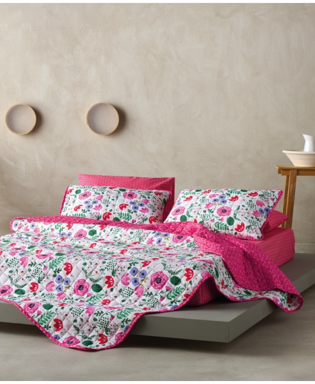 OLGA 2 PCS SET PILLOW CASES - MICROFIBER