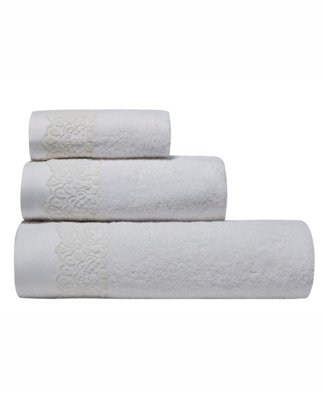 HERMIONE 3 PCS SET TOWELS (BODY- FACE- HAND) Towels